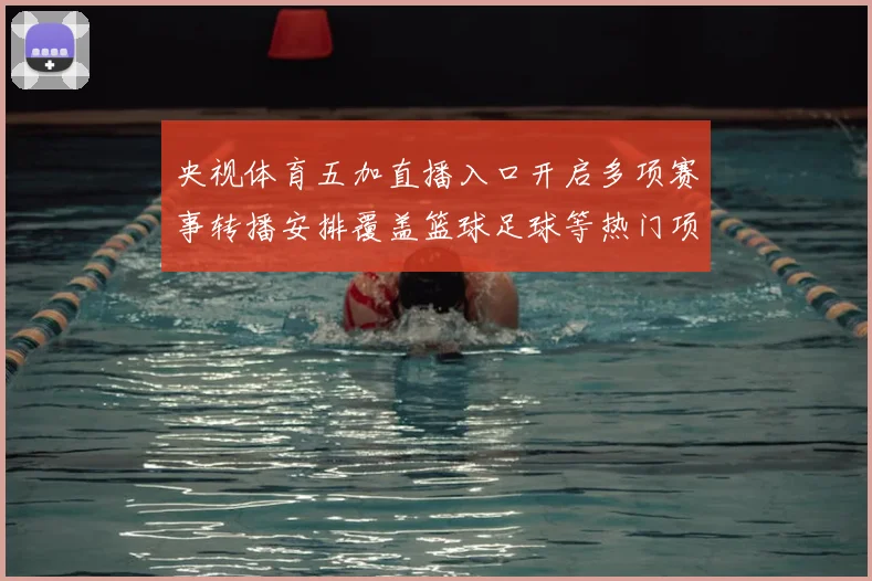 央视体育五加直播入口开启多项赛事转播安排覆盖篮球足球等热门项目