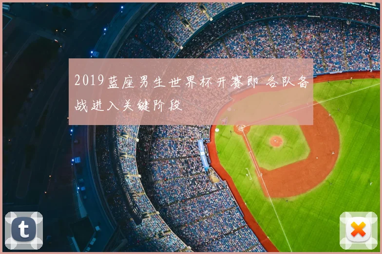 2019蓝座男生世界杯开赛即 各队备战进入关键阶段